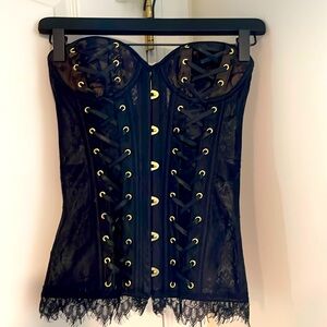 Adoreme Black lace Corset